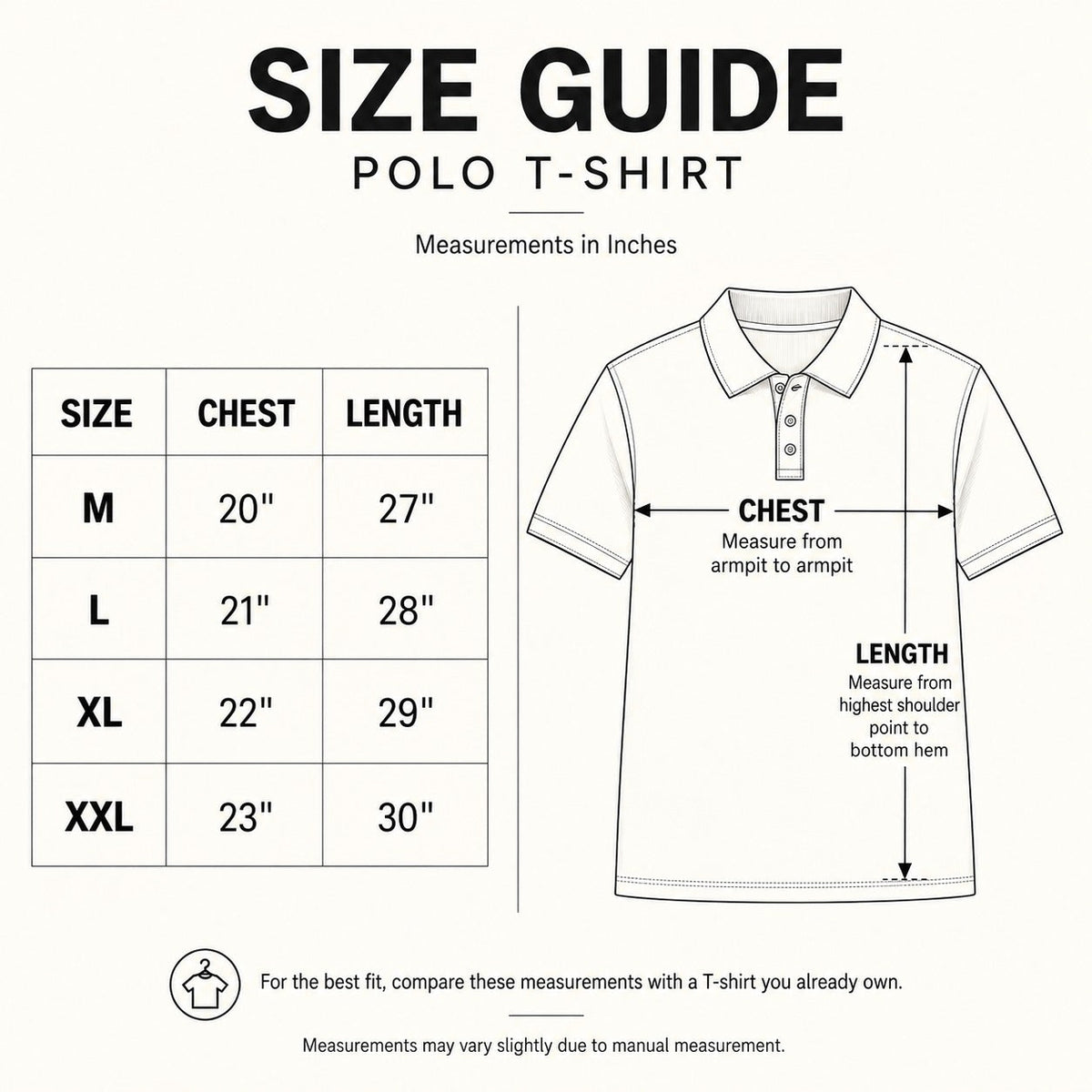 Men’s Premium Polo T-Shirt with Striped Collar & Cuffs