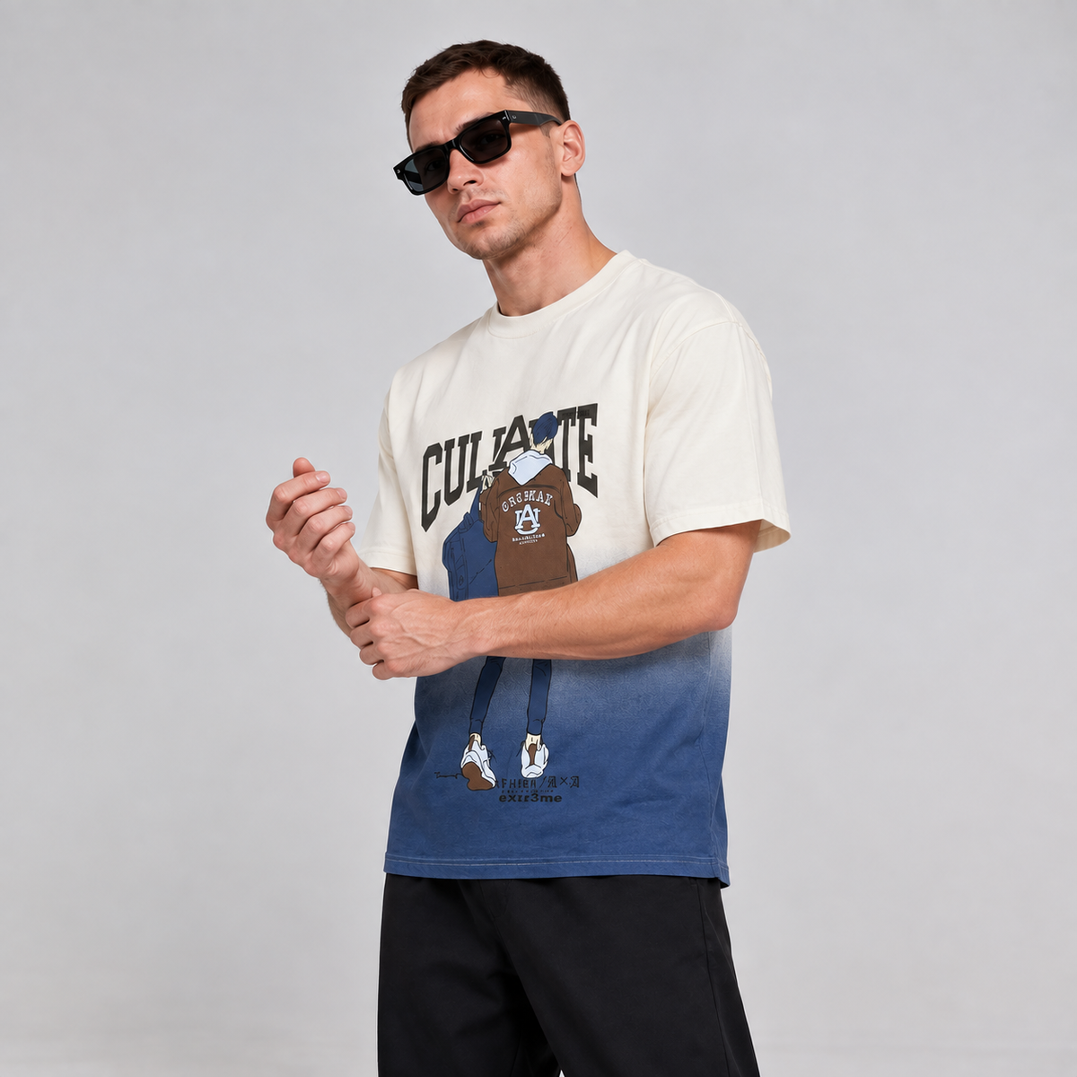 Off White, Navy